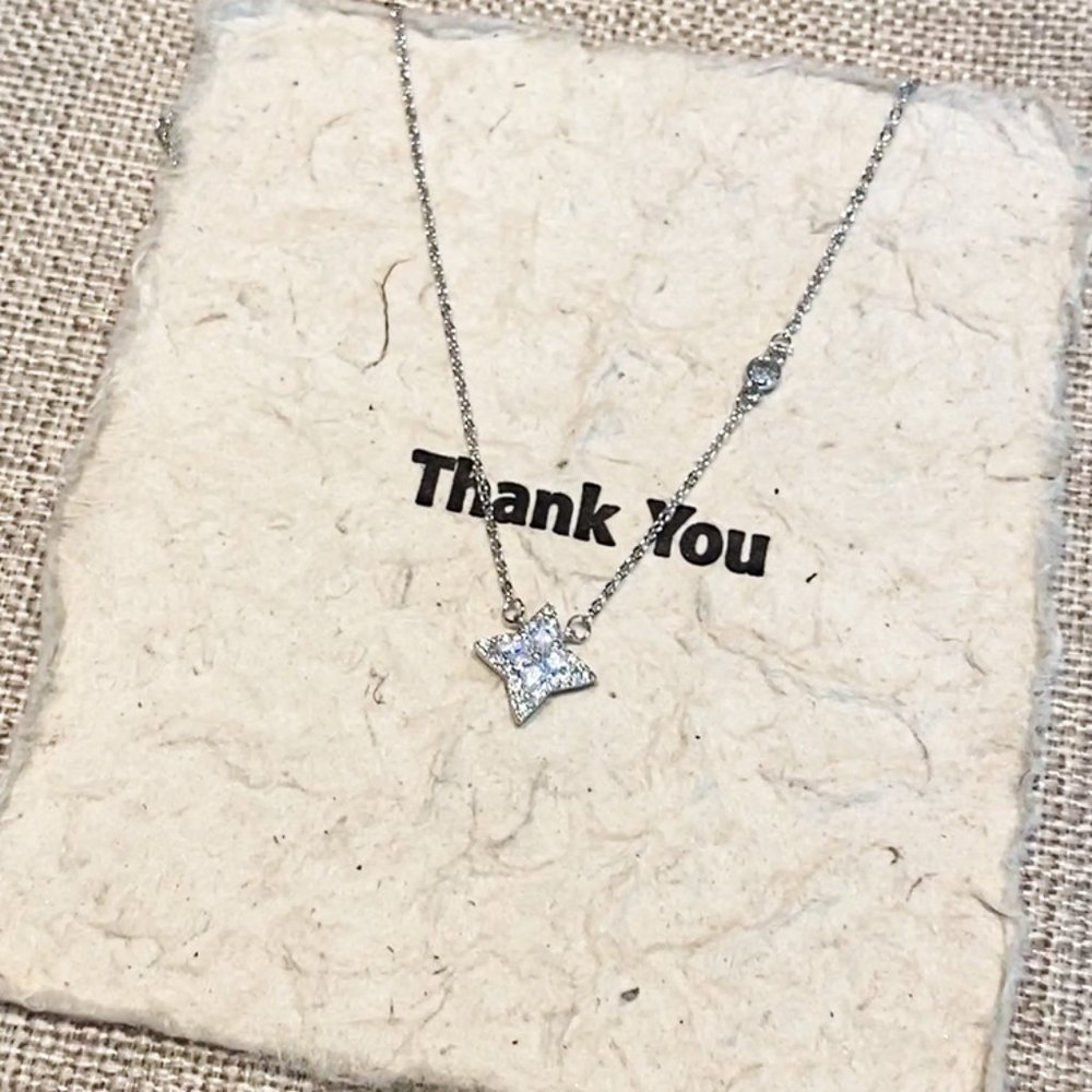 radiant zircon necklace